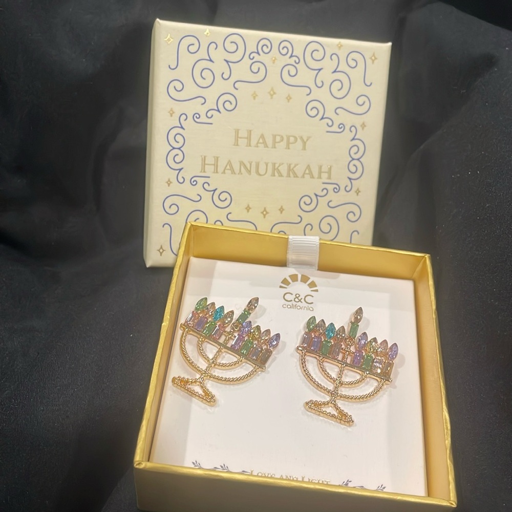 Hanukkah festive Earrings